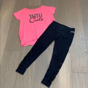Girls xl (14-16) athletic outfit